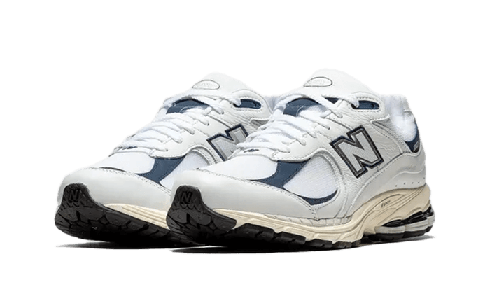 Alternative view of New Balance 2002R White Natural Indigo