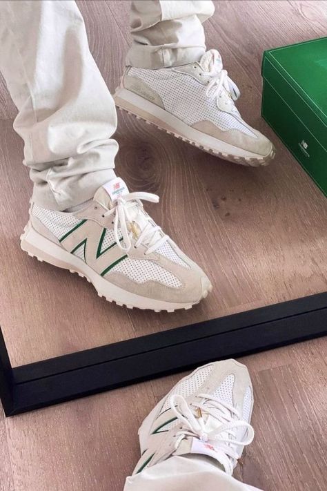 New Balance 327 Casablanca Green Logo - Image 5