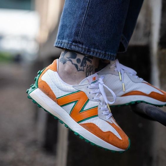 New Balance 327 Casablanca Orange - Image 5