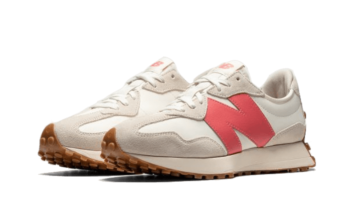 Alternative view of New Balance 327 Moonbeam Desert Pink Gum