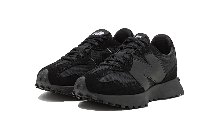 Alternative view of New Balance 327 Triple Black
