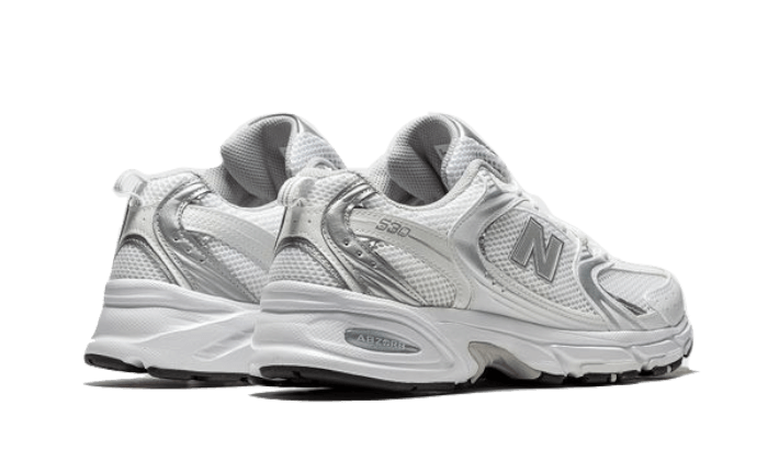 New Balance 530 Munsell Silver White - Image 3