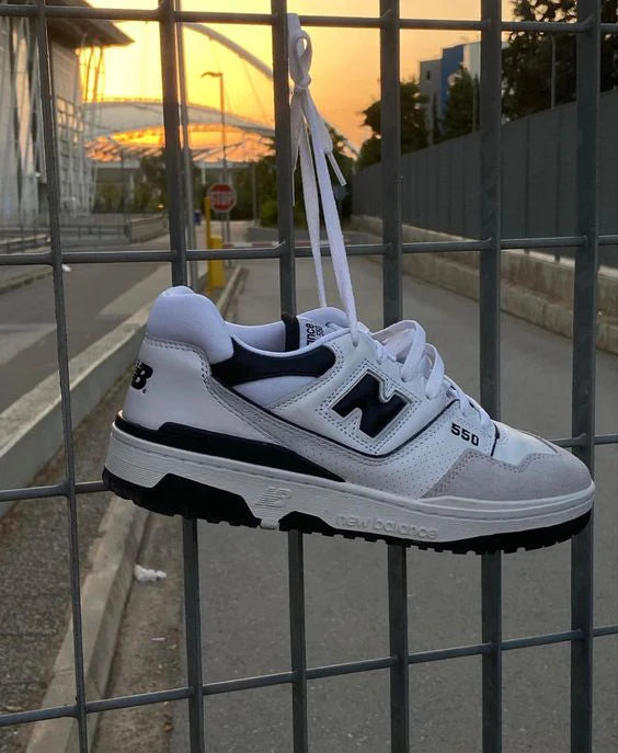 New Balance 550 Sea Salt Black - Image 5