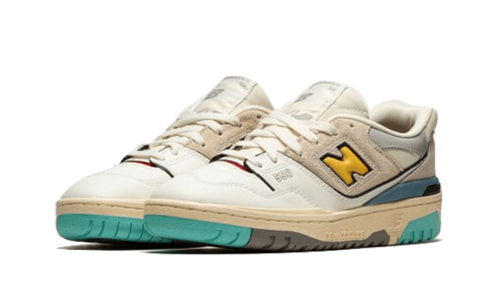 Alternative view of New Balance 550 Sea Salt Yellow 2