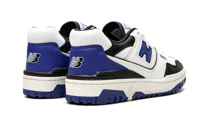 New Balance 550 White Royal Black - Image 3