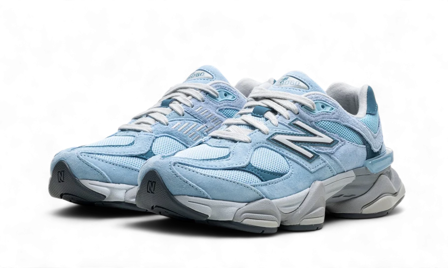 Alternative view of New Balance 9060 Chrome Blue