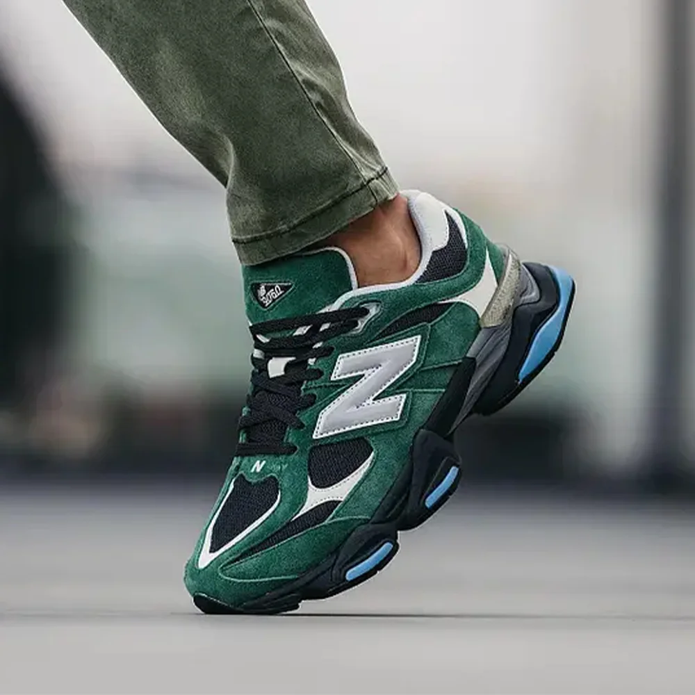 New Balance 9060 Team Forest Green - Image 5