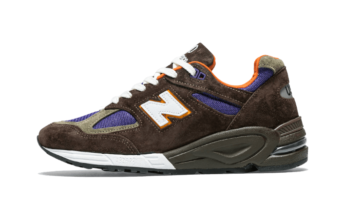 New Balance 990 V2 Made In Usa Brown Purple