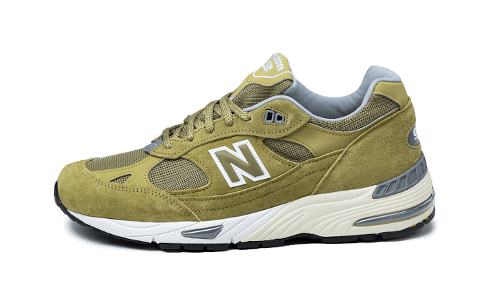 New Balance 991 Made In Uk Green Moss