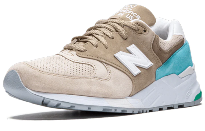 Alternative view of New Balance 999 Tan/Green