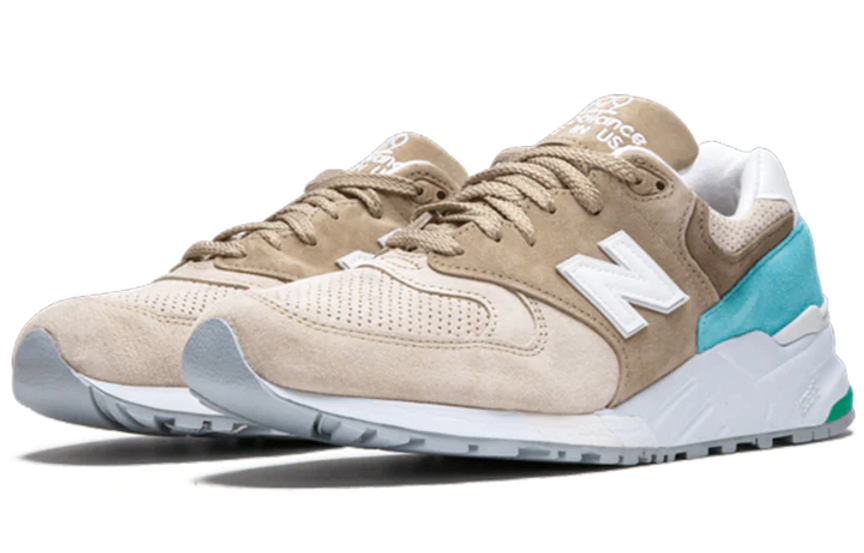 New Balance 999 Tan/Green - Image 3