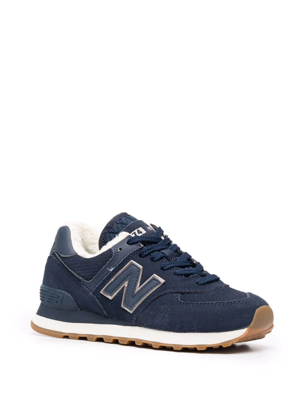 Alternative view of New Balance Low-Top Shearling-Lined Trainers