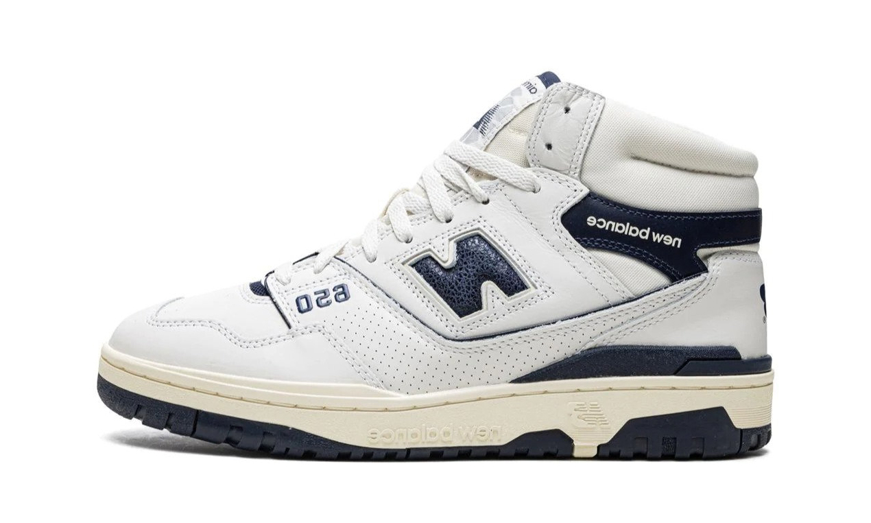 New Balance X Aime Leon Dore 650R High-Top Sneakers Blue