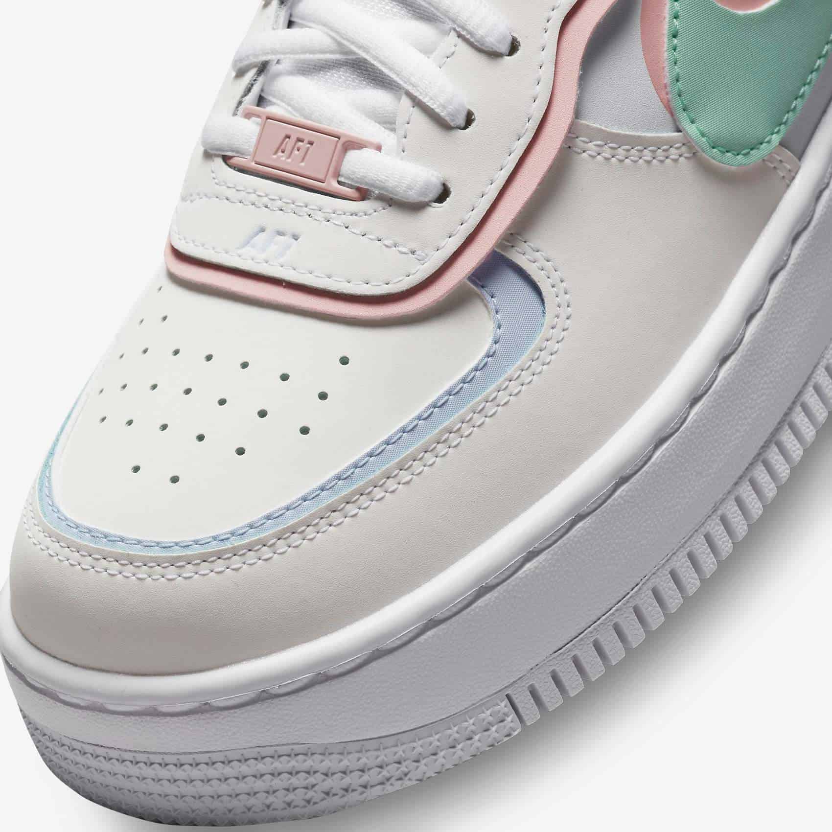Alternative view of Nike Air Force 1 Shadow White Atmosphere Mint