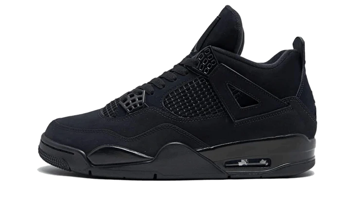 Alternative view of Nike Air Jordan 4 Black Cat