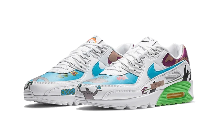 Nike Air Max 90 Flyleather Ruohan Wang - Image 2