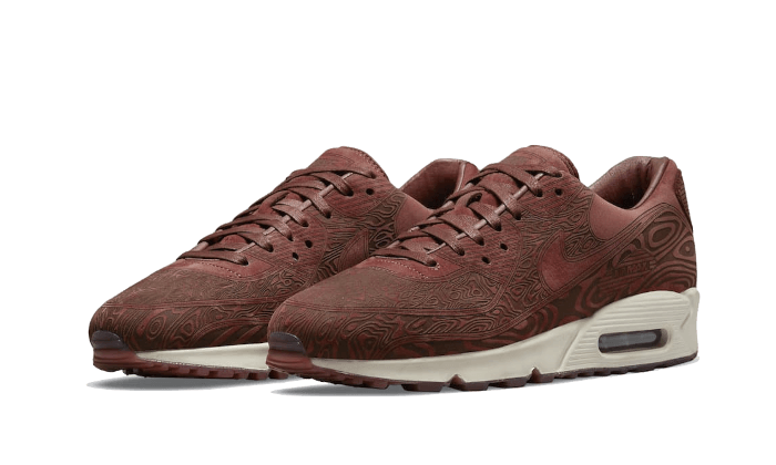 Alternative view of Nike Air Max 90 Laser Mahogany
