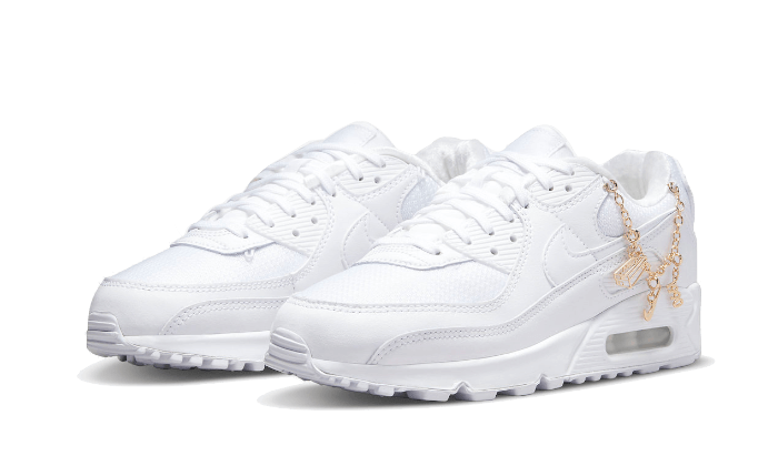 Alternative view of Nike Air Max 90 Lucky Charm White