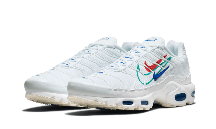 Alternative view of Nike Air Max Plus Multi Swoosh White