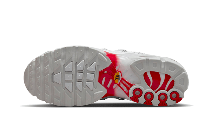 Nike Air Max Plus Utility White Silver Red - Image 3