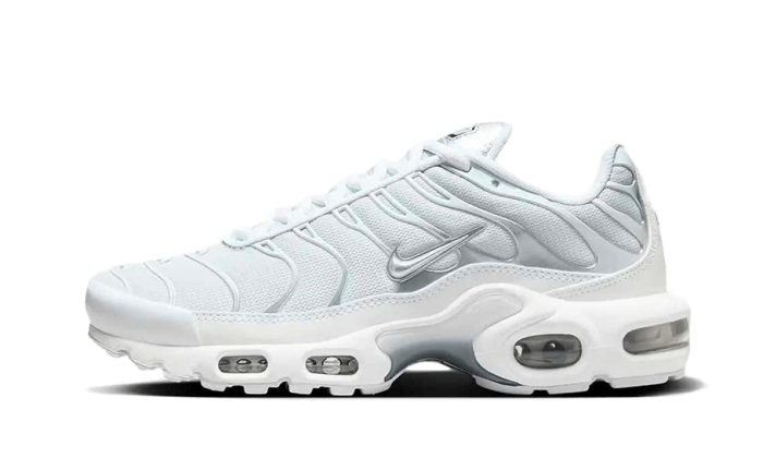 Nike Air Max Plus White Metallic Silver - Image 4