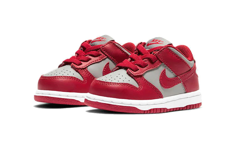 Alternative view of Nike Dunk Low Kids Varsity Red