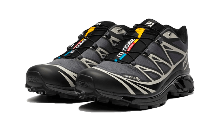 Alternative view of Salomon Xt 6 Gore Tex Black Lunar Rock