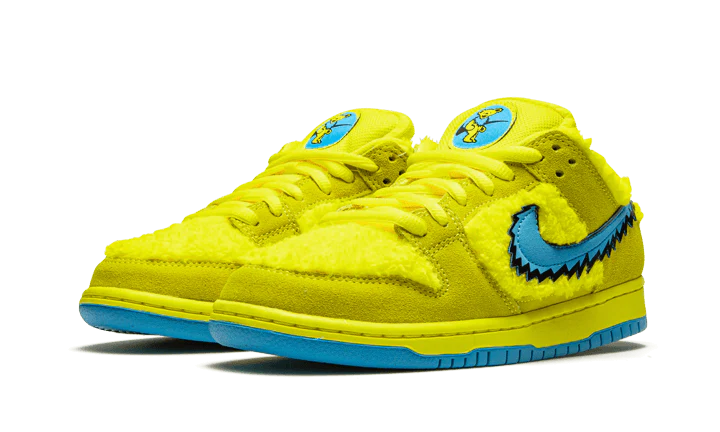 Alternative view of Sb Dunk Low Grateful Dead Bears Yellow
