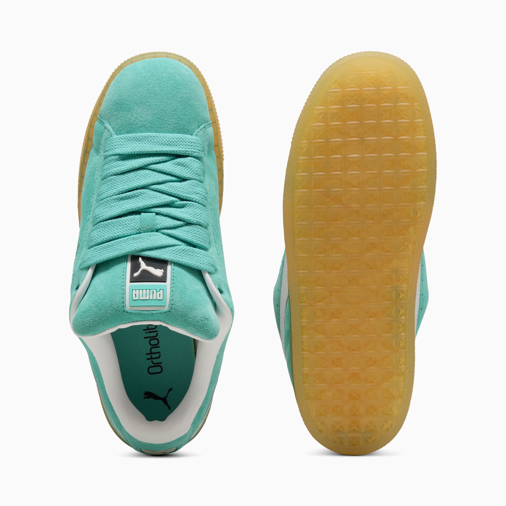 Suede Xl Sneakers Unisex Aquatic-White - Image 6