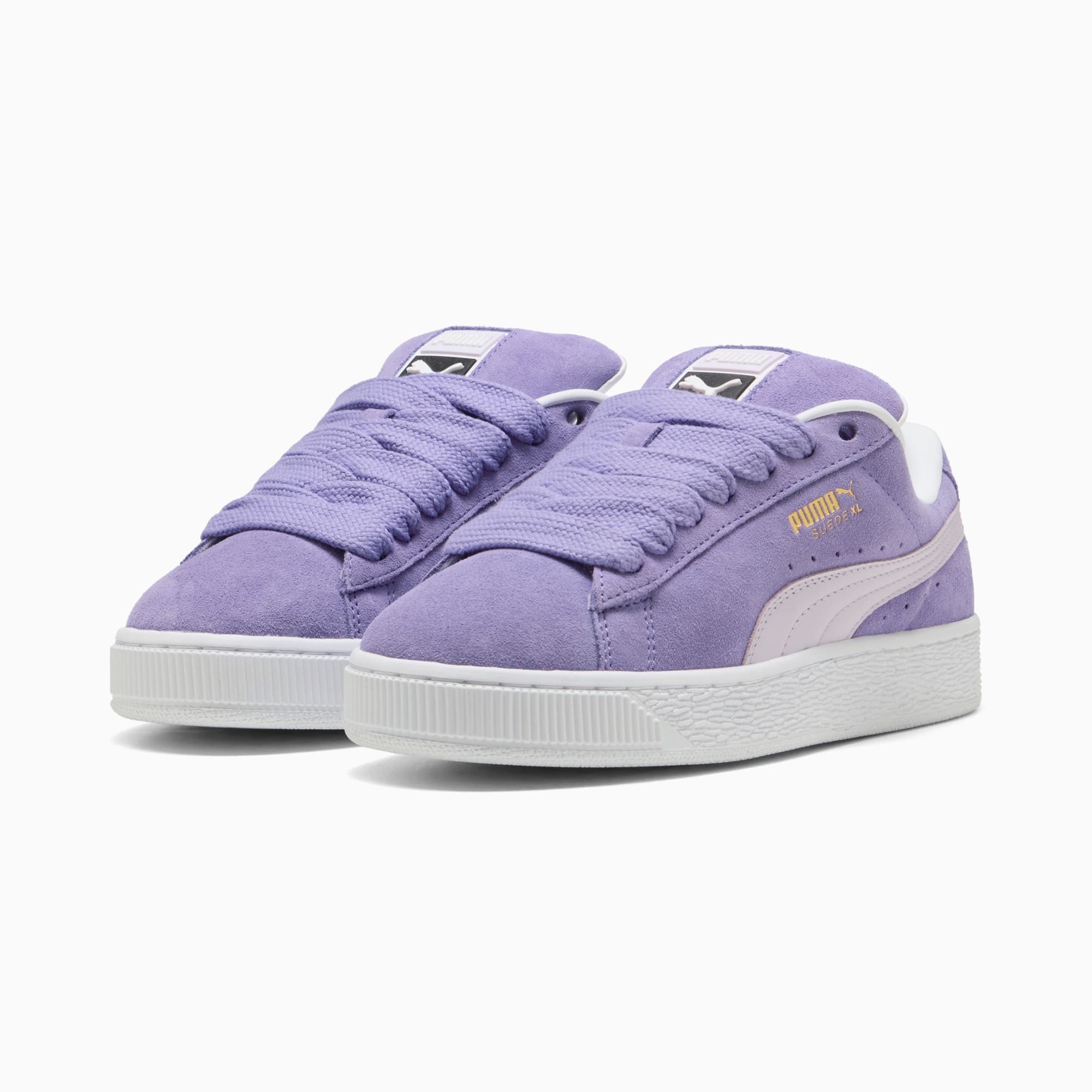 Suede Xl Sneakers Unisex Lavender Alert-Lilac Frost-White - Image 3