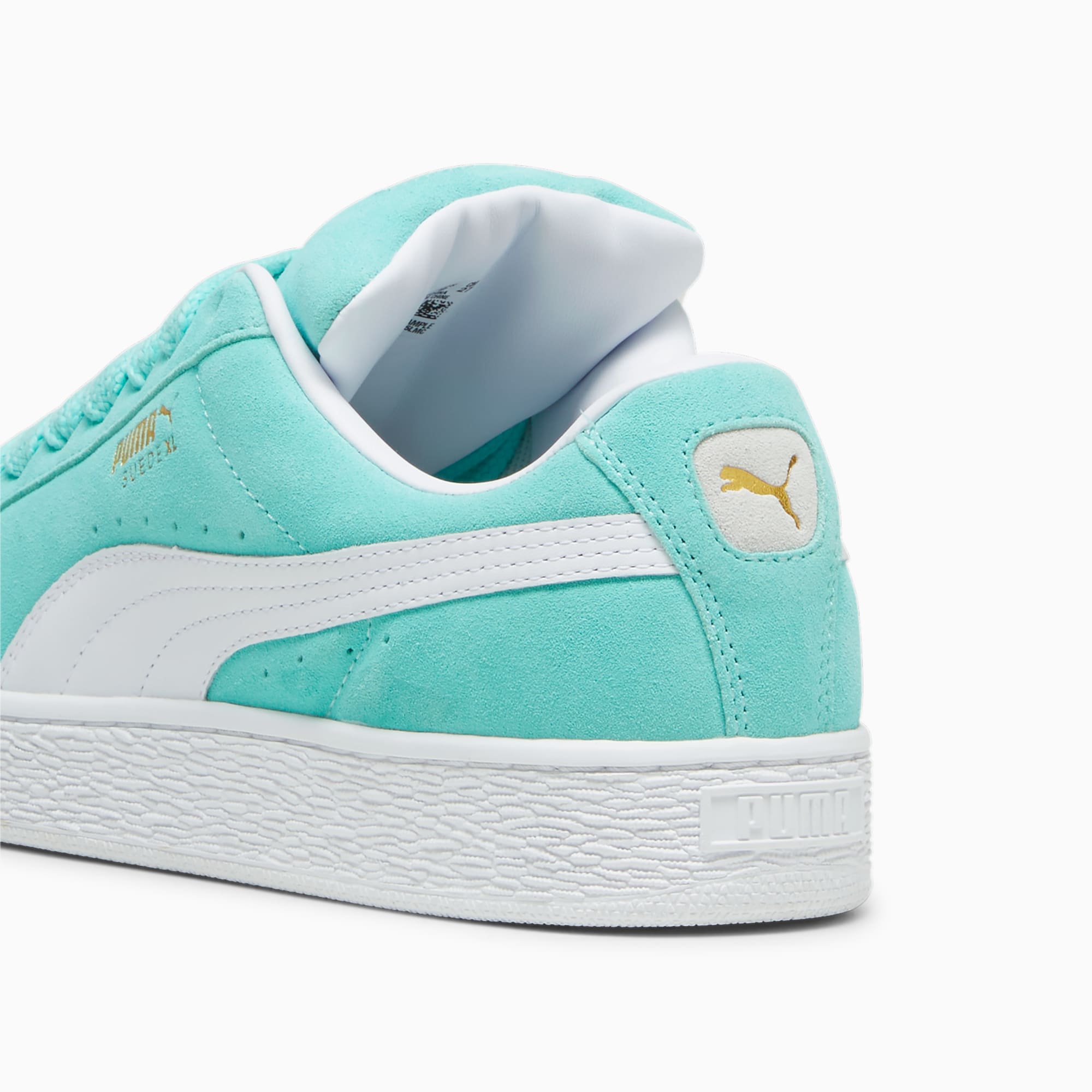 Suede Xl Sneakers Unisex Mint-White - Image 5