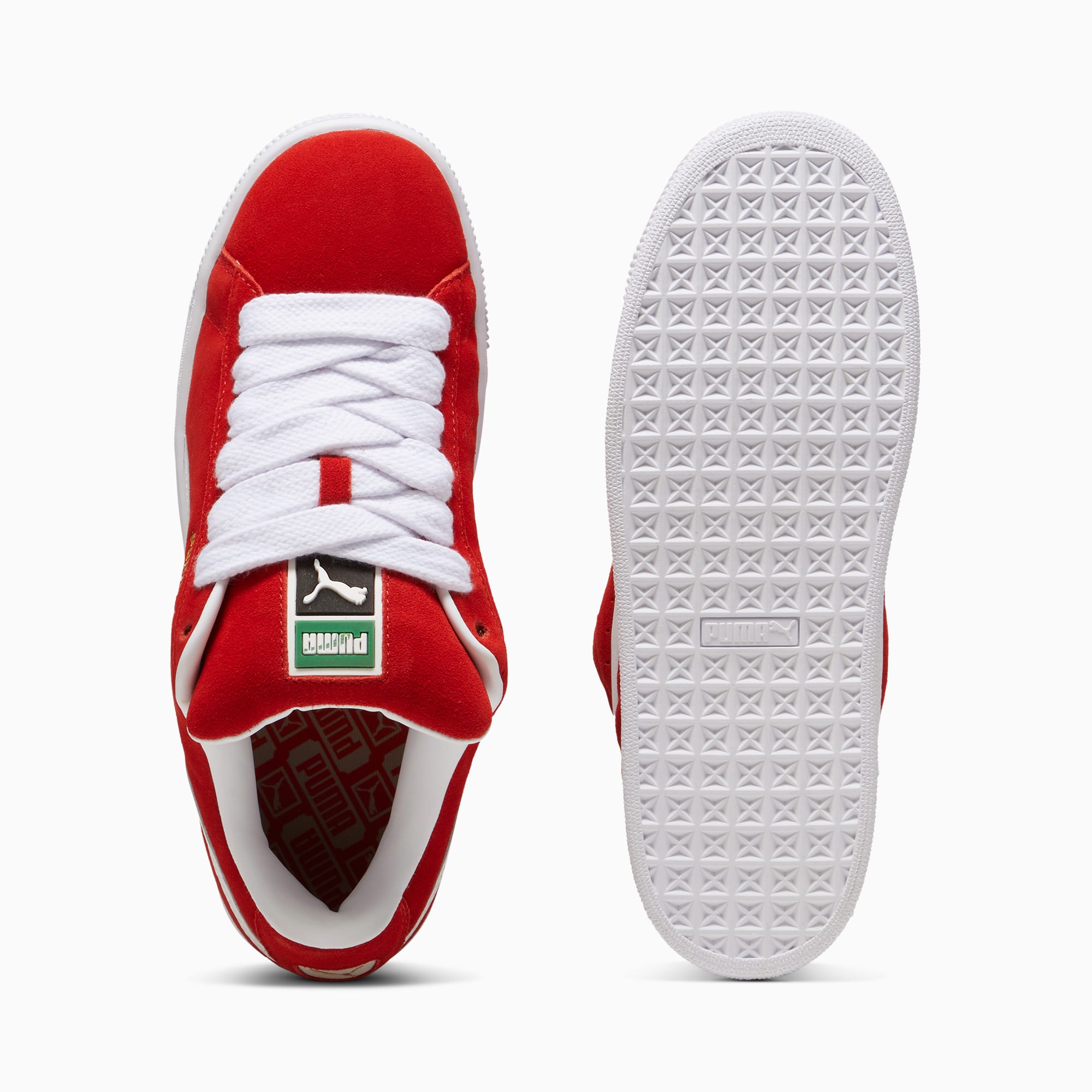 Suede Xl Sneakers Unisex Red-White - Image 5