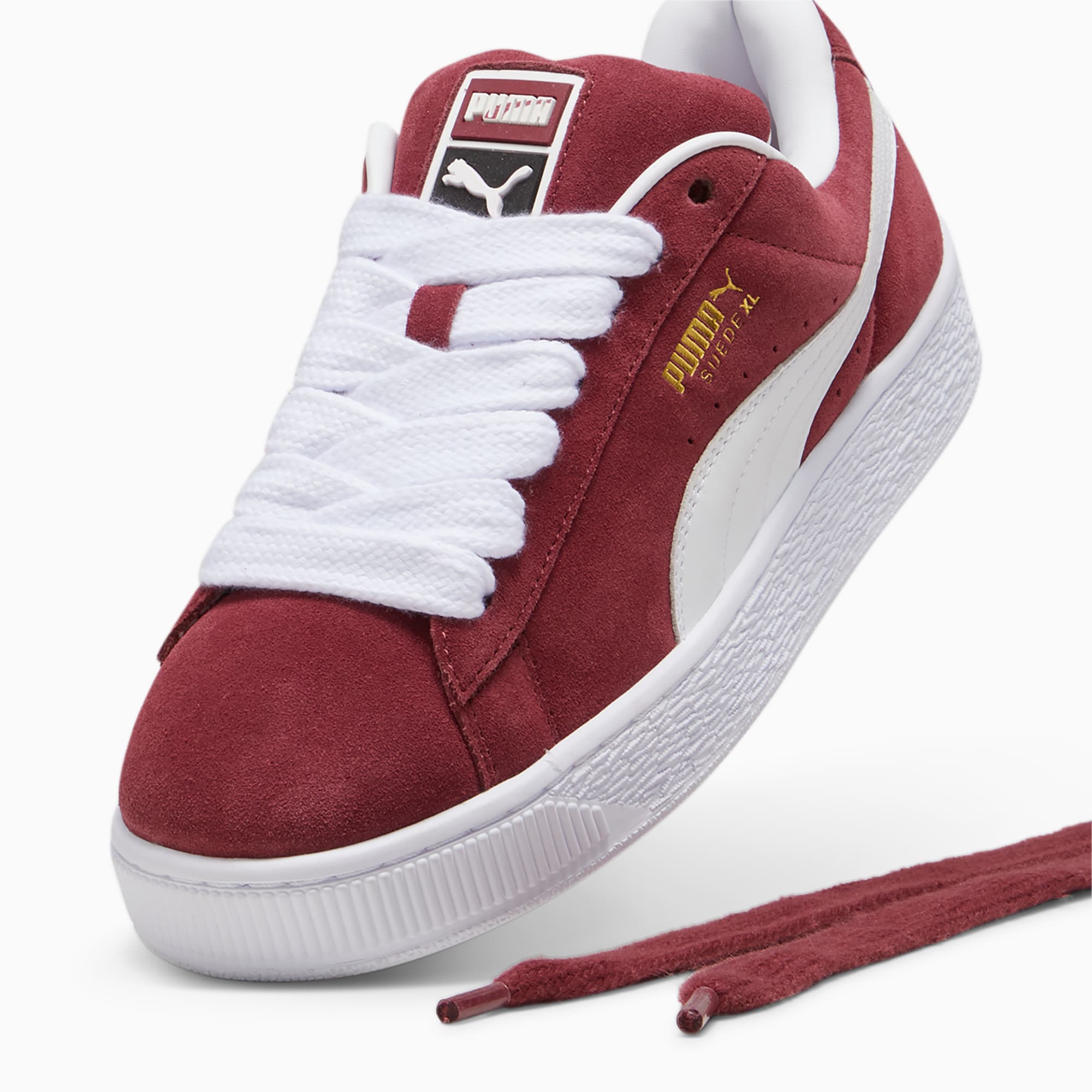 Suede Xl Sneakers Unisex Team Regal Red-White - Image 5