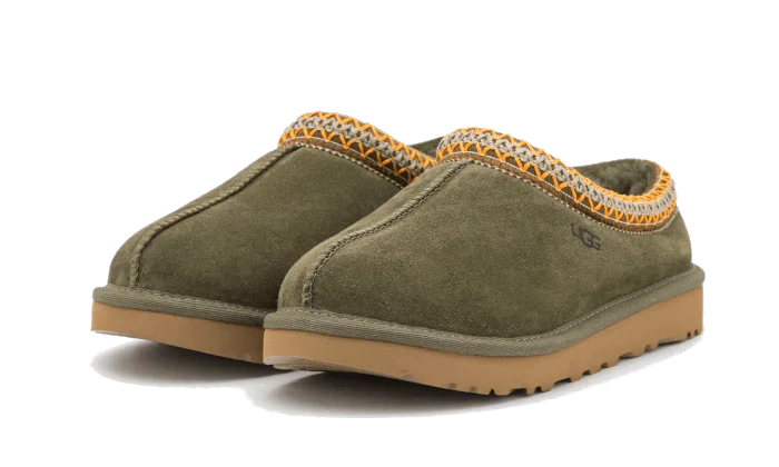 Alternative view of Tasman Slipper Burnt Olive Black