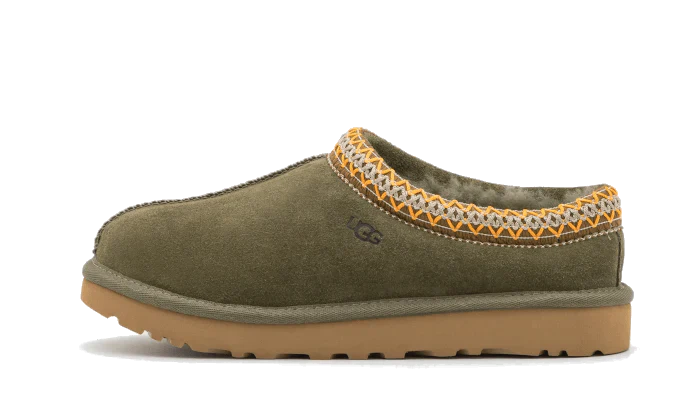 Tasman Slipper Burnt Olive Black
