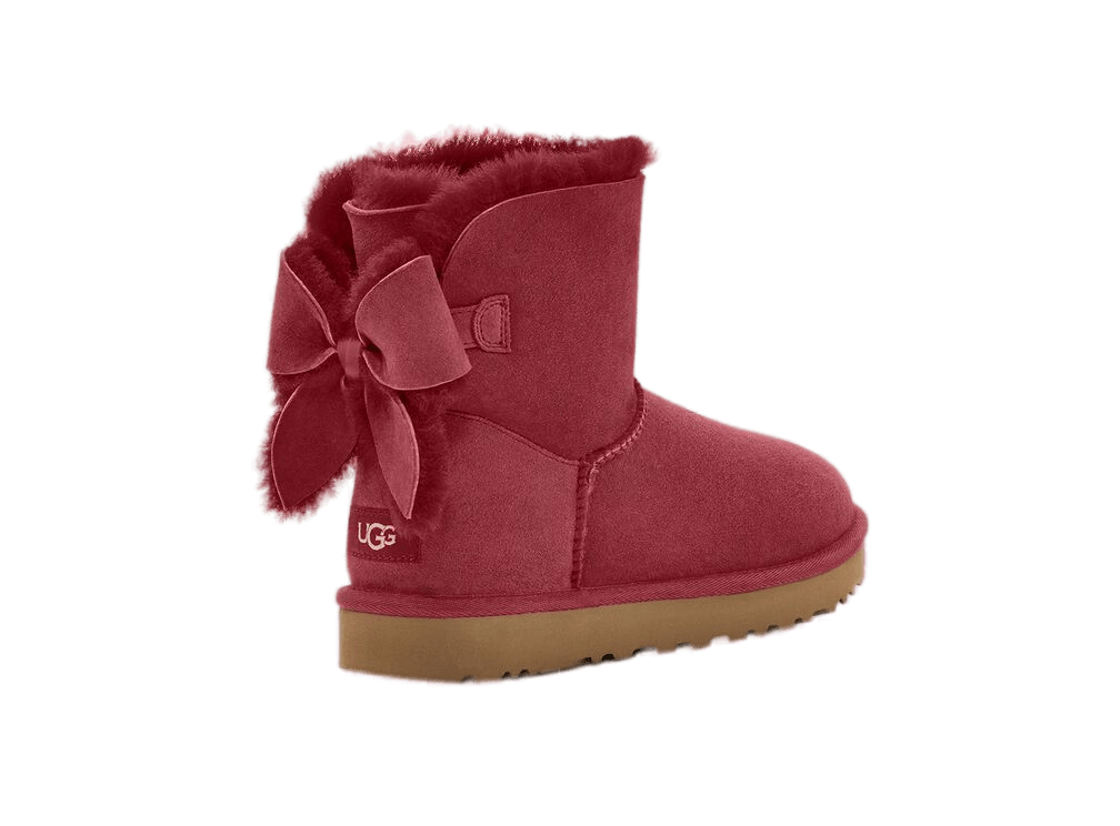 Ugg Classic Heritage Bow Red - Image 3