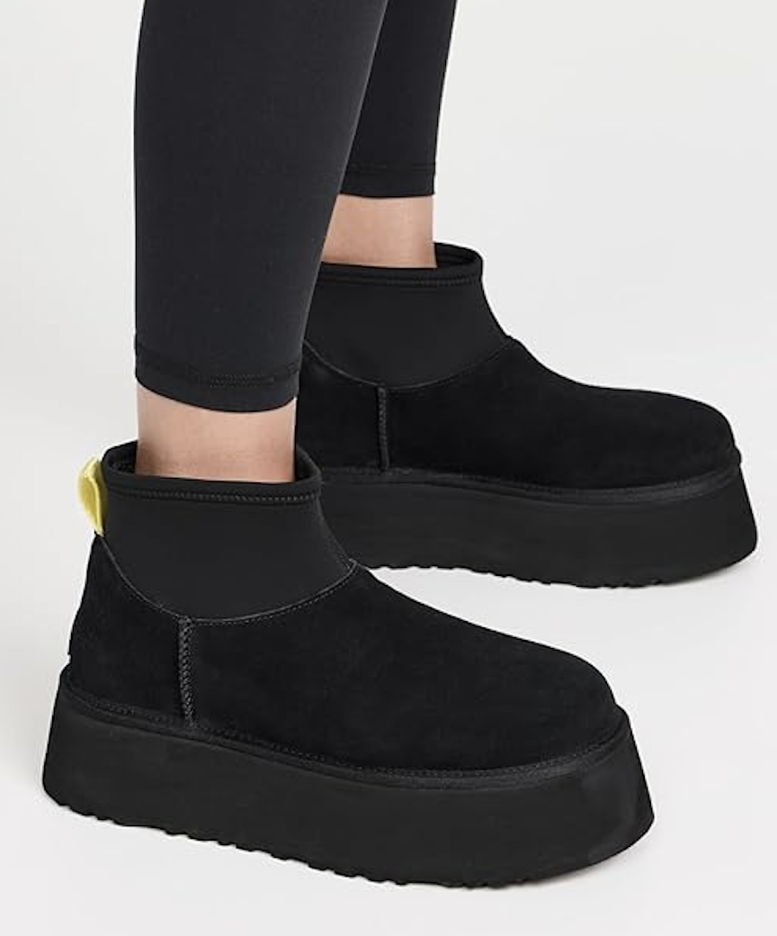 Ugg Classic Mini Dipper Black - Image 5