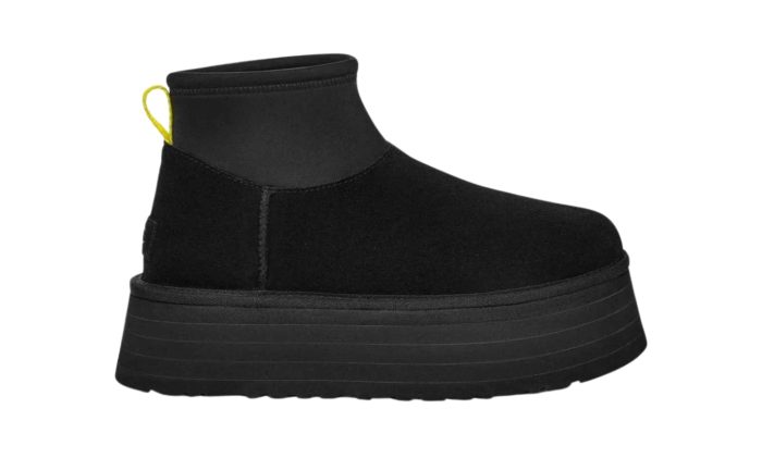 Ugg Classic Mini Dipper Black - Image 7