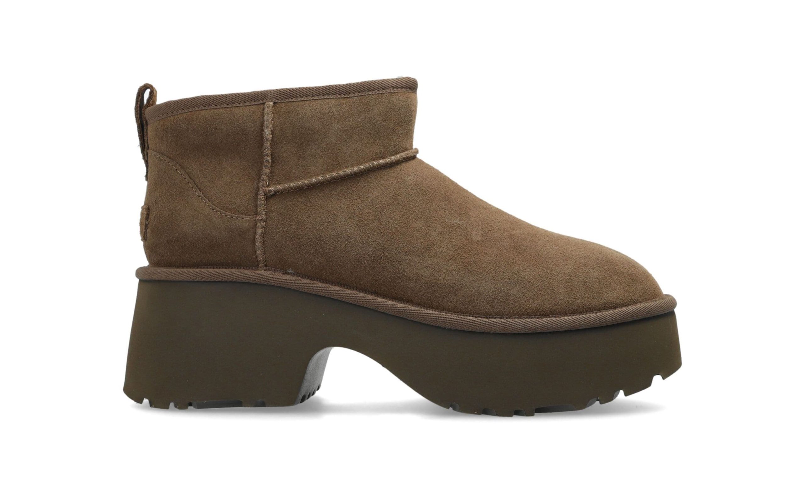 Ugg Classic Ultra Mini New Heights Boots Light Brown