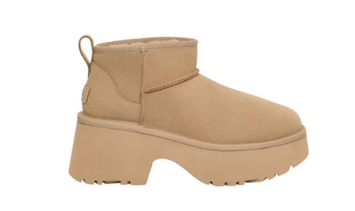 Ugg Classic Ultra Mini New Heights Boots Mustard Seed - Image 7