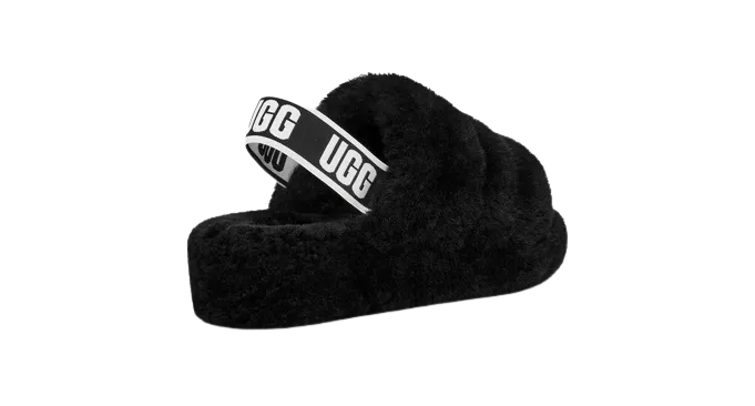 Ugg Fluff Yeah Slide Black - Image 3