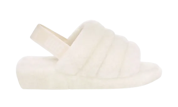 Ugg Fluff Yeah Slide White