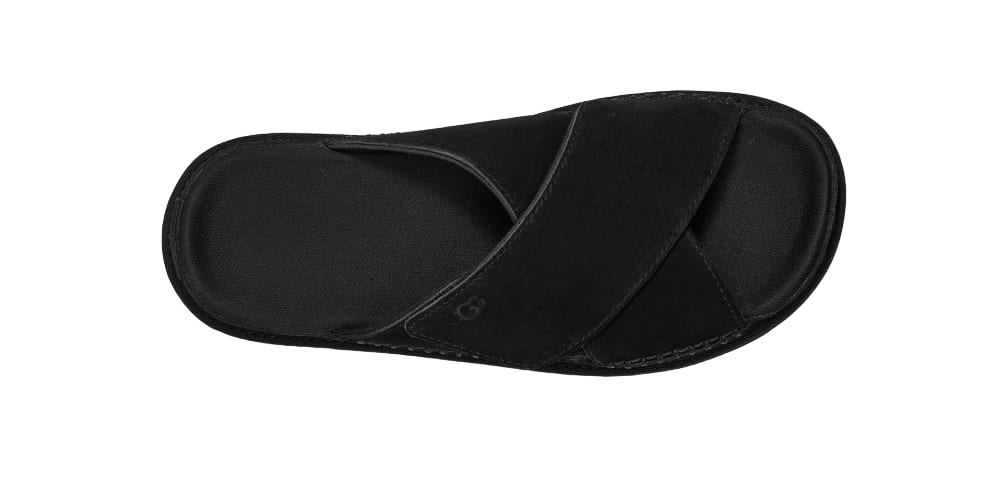 Ugg Women’S Goldenstar Cross Slide Black - Image 5