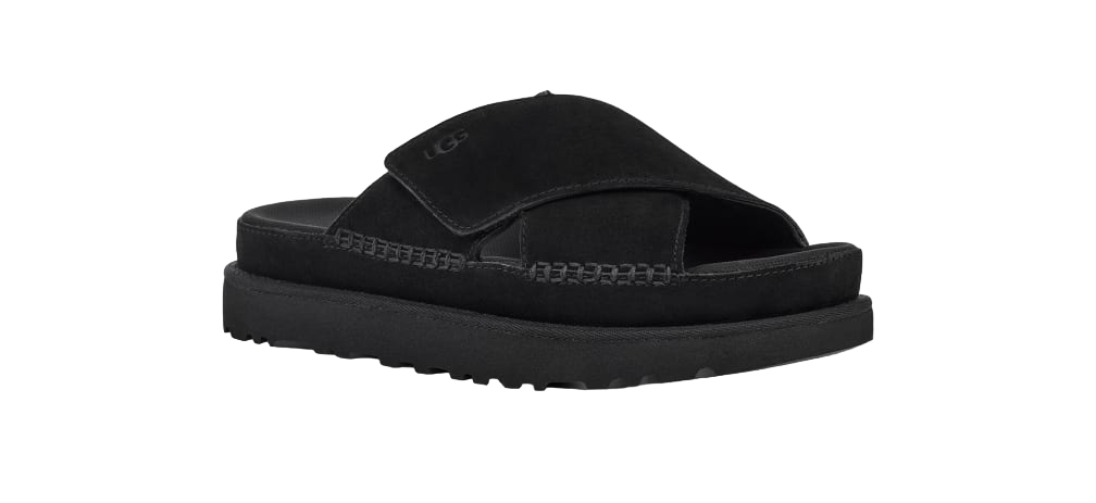 Alternative view of Ugg Women’S Goldenstar Cross Slide Black