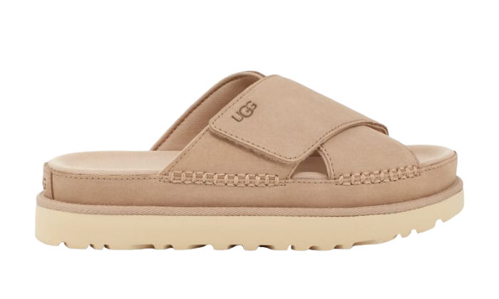 Ugg Women’S Goldenstar Cross Slide Driftwood - Image 8