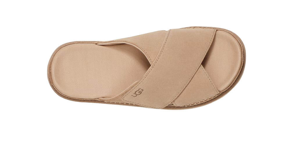 Ugg Women’S Goldenstar Cross Slide Driftwood - Image 5