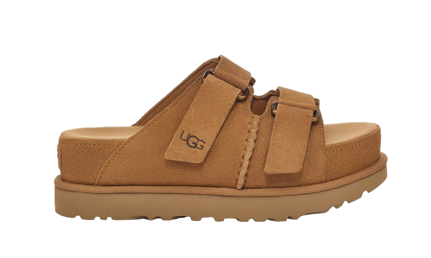 Ugg Women’S Goldenstar Hi Slide Chestnut