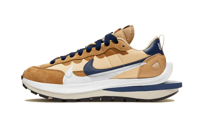 Vaporwaffle Sacai Tan Navy
