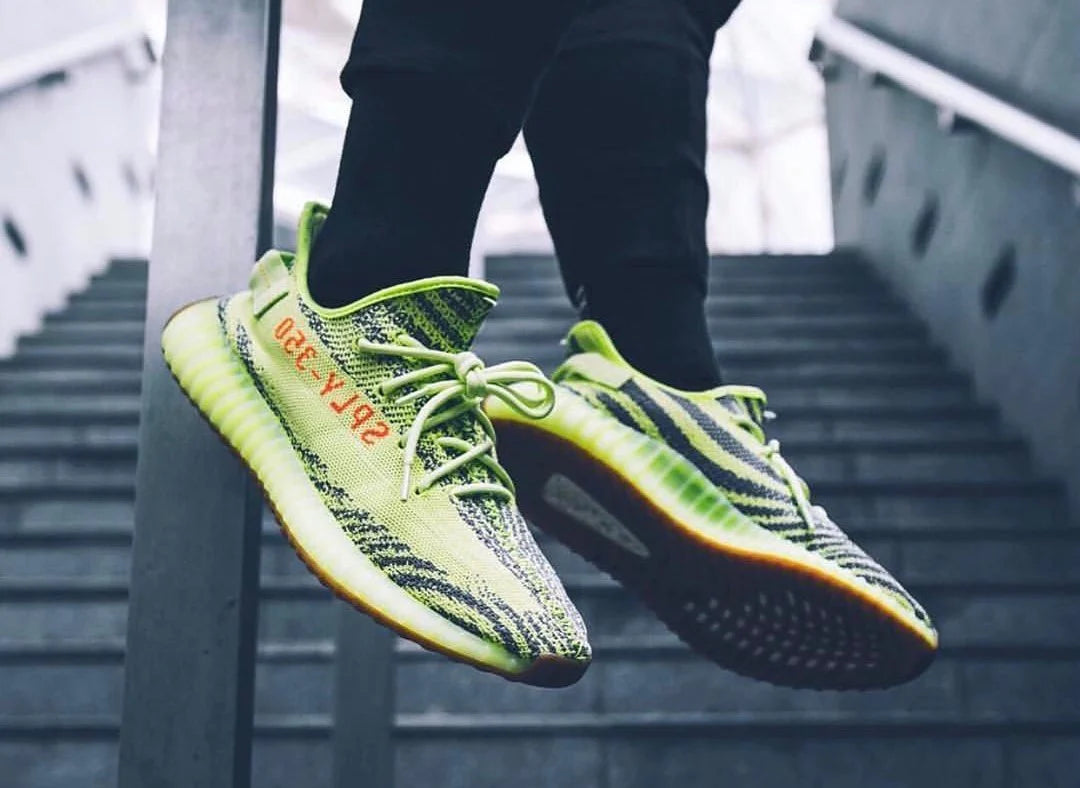 Yeezy Boost 350 V2 Semi Frozen Yellow - Image 6